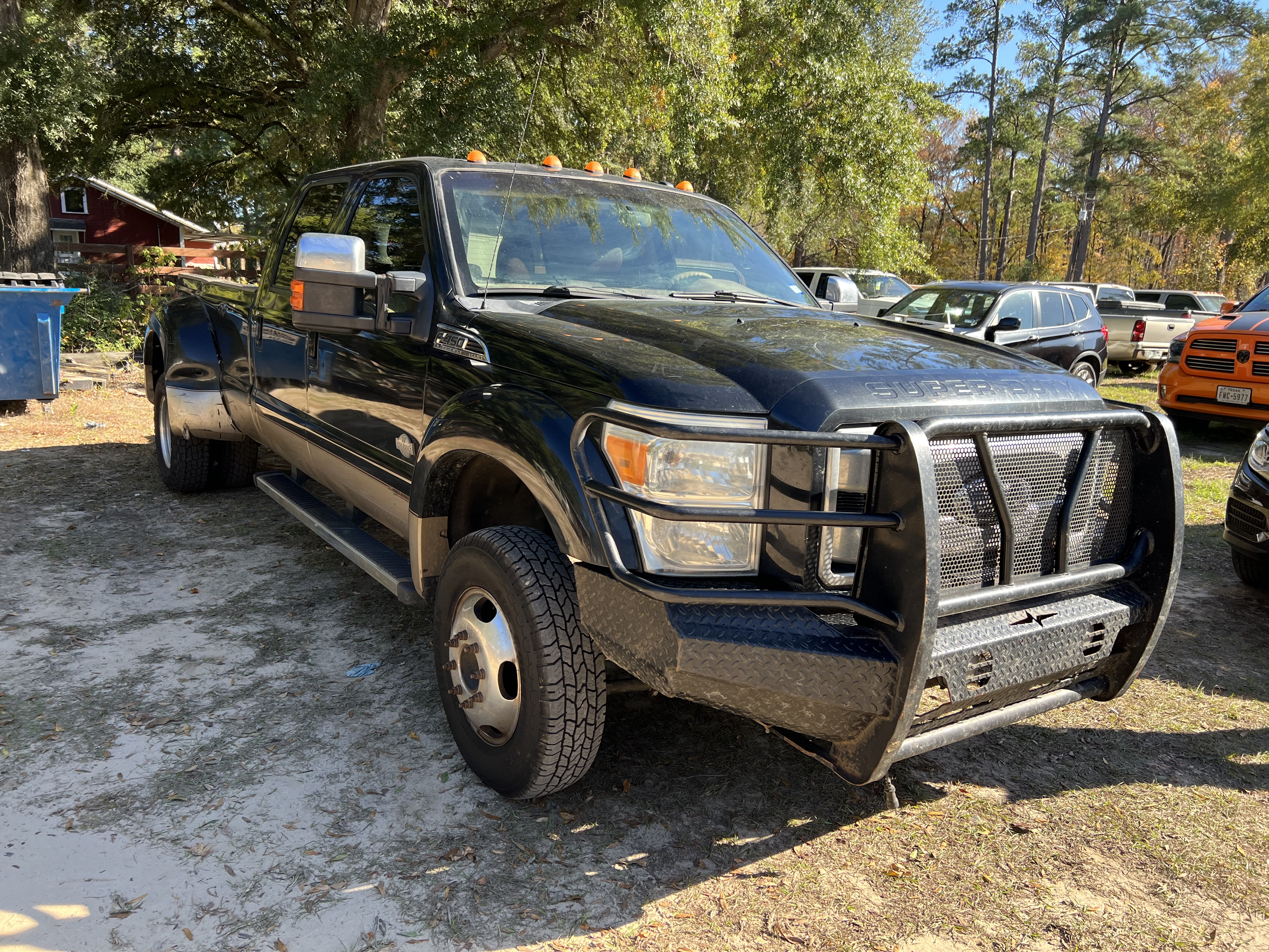 king ranch f450 before we fixed it up